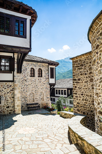 Area of Bigorski Monastery near Rostusha in North Macedonia photo