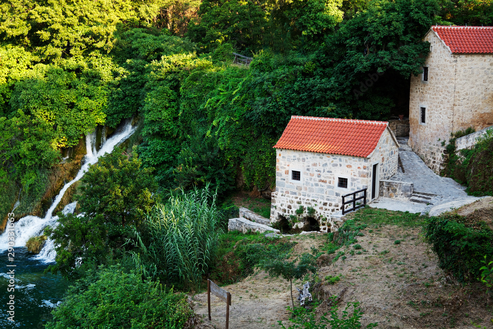 Watermill on the Krka River