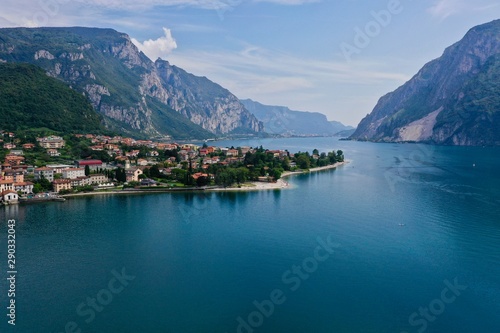 Lake Como Small Town in Italy © Aaron