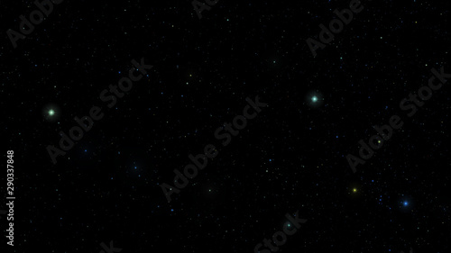 dark black night background with stars 