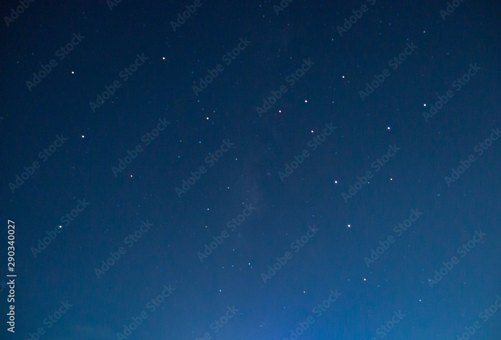 The sky texture and star in the mid night time.