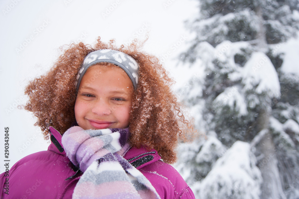 Children playing in the snow Children playing in the snow