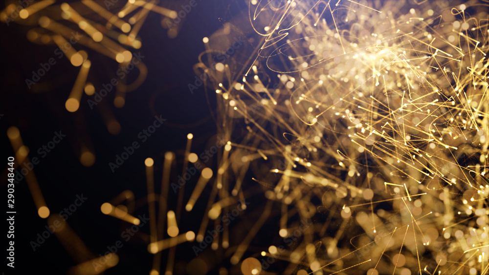 Abstract golden texture background. Christmas background with bokeh. Abstract golden texture background. Christmas background with bokeh.
