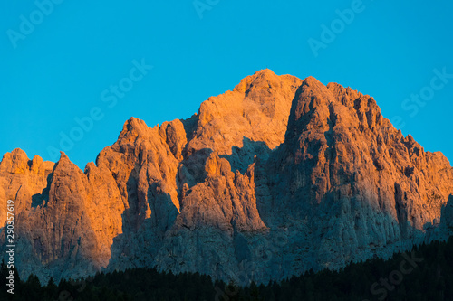 The Pale of San Martino in the Dolomites