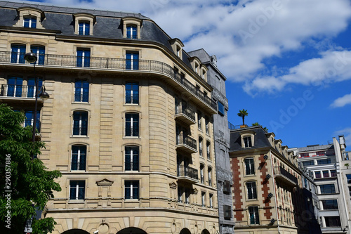 Paris; France - april 2 2017 : the Marceau avenue photo