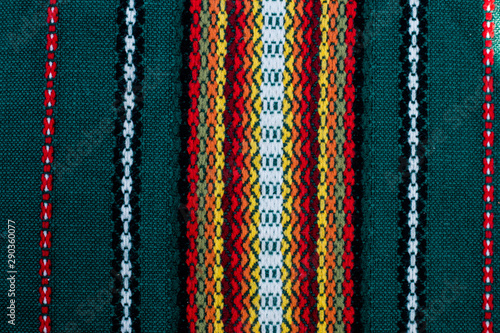 texture of colored fabric