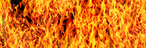 horizontal fire design for pattern and background © eNJoy Istyle