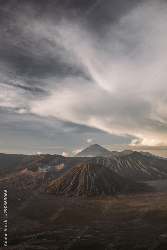 Bromo National Park at sunrise, java, indonesia Bromo National Park at sunrise, java, indonesia