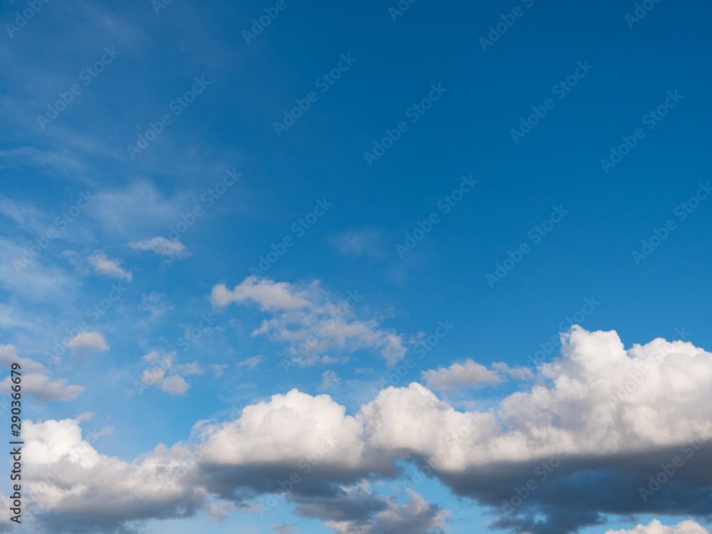 Beautiful various forms clouds in the high sky Beautiful various forms clouds in the high sky