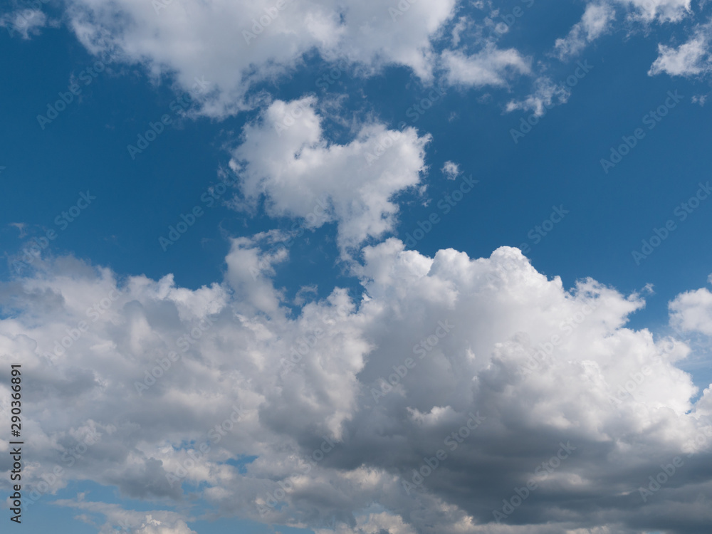 Beautiful various forms clouds in the high sky Beautiful various forms clouds in the high sky