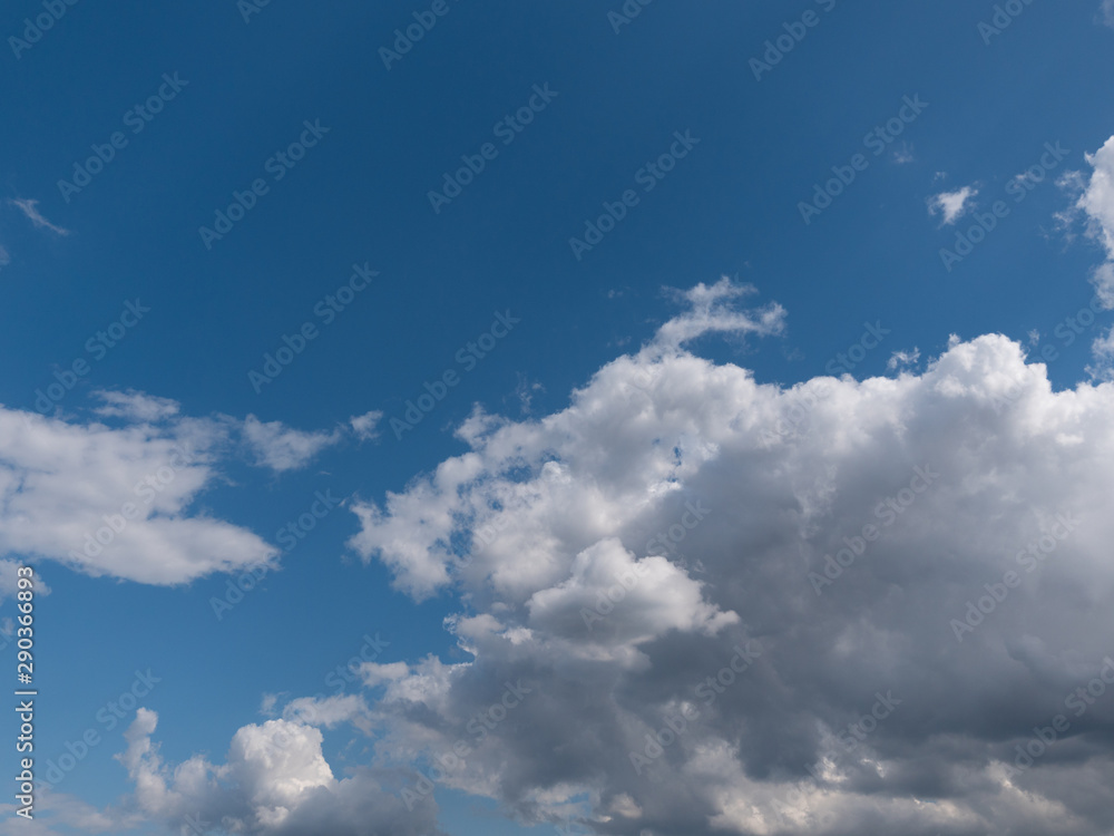 Beautiful various forms clouds in the high sky Beautiful various forms clouds in the high sky