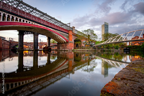 One of the largest conservation areas in manchester, castlefield is situated on the south west side of the city centre. photo