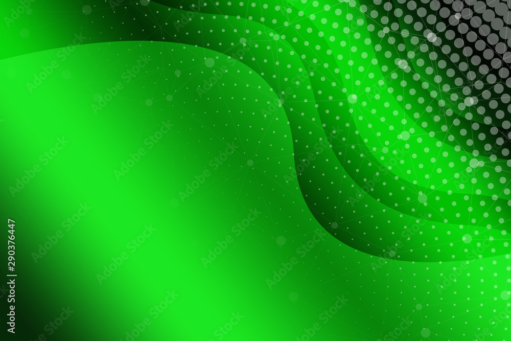 Obraz premium abstract, green, technology, web, pattern, light, business, design, illustration, wallpaper, spider, digital, concept, texture, science, futuristic, art, tech, blue, internet, space, grid, connection