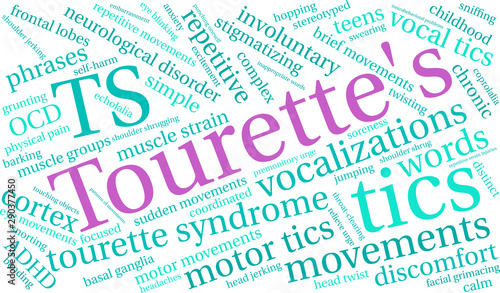 Tourettes Word Cloud