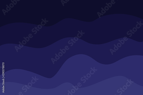 Abstract purple waves background, vector illustration