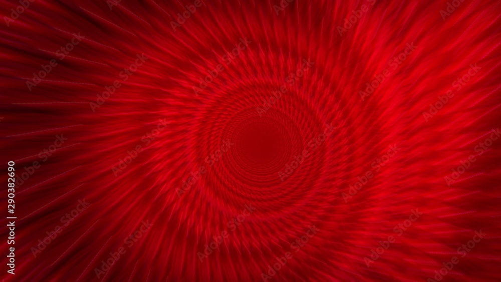 Tunnel Travel Wormhole with Red Lights. 3d illustration Tunnel Travel Wormhole with Red Lights. 3d illustration