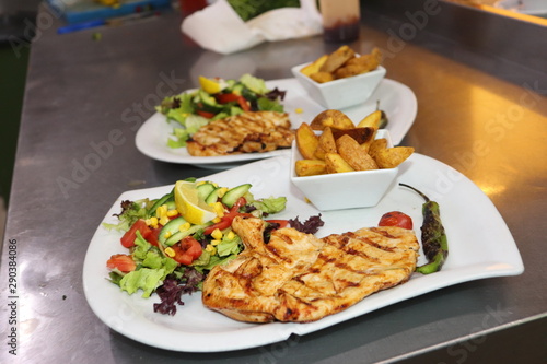 food on the table