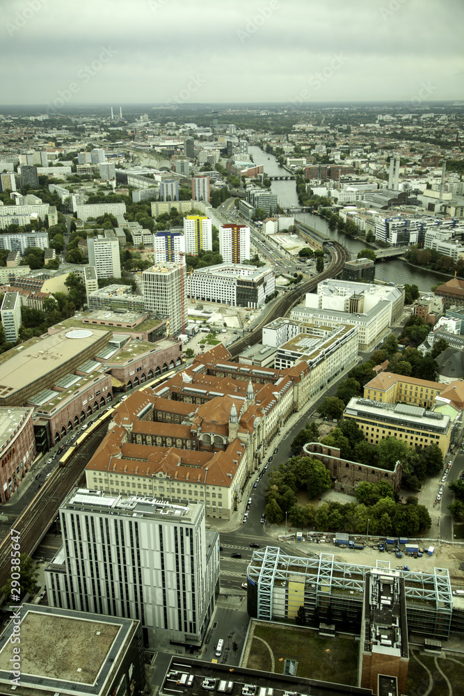 Berlin aerial views