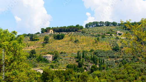 Ponte delle Torri, a 13th-century aqueduct in Spoleto