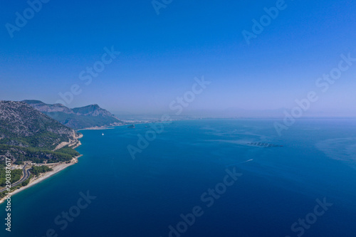 Mediterranean Sea Top View