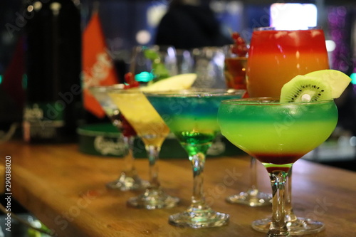 Colored Drink Coctail