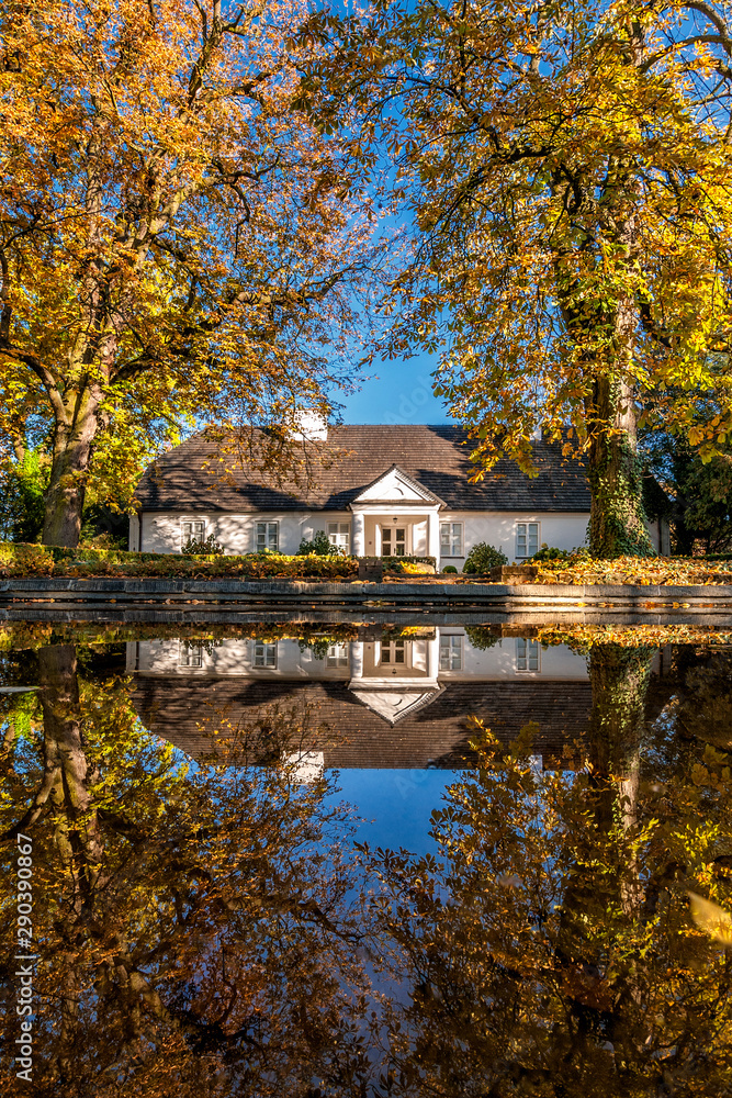 The Birthplace of Fryderyk Chopin and Park. Zelazowa Wola, Masovian Voivodeship, Poland. The Birthplace of Fryderyk Chopin and Park. Zelazowa Wola, Masovian Voivodeship, Poland.