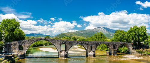 The Bridge of Arta in Greece photo