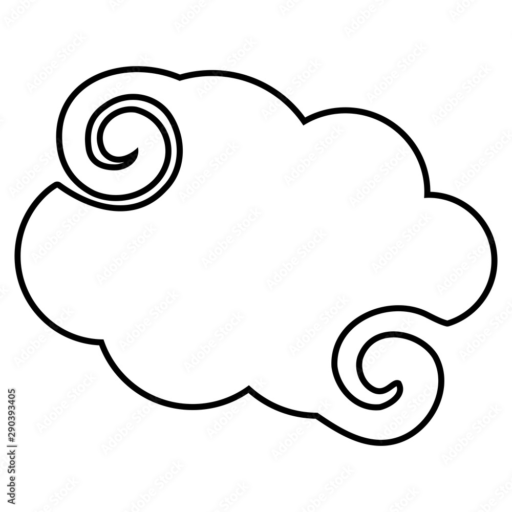 Isolated cloud vector design vector illustration Isolated cloud vector design vector illustration