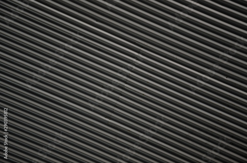 Shining metal texture figure corrugated 