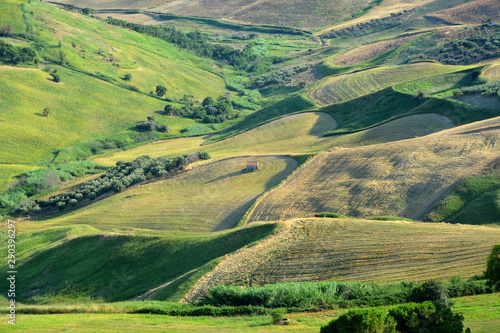 Sunny landscapes in the Molise countryside in  southern Italy. © Luigi Bertello Photo