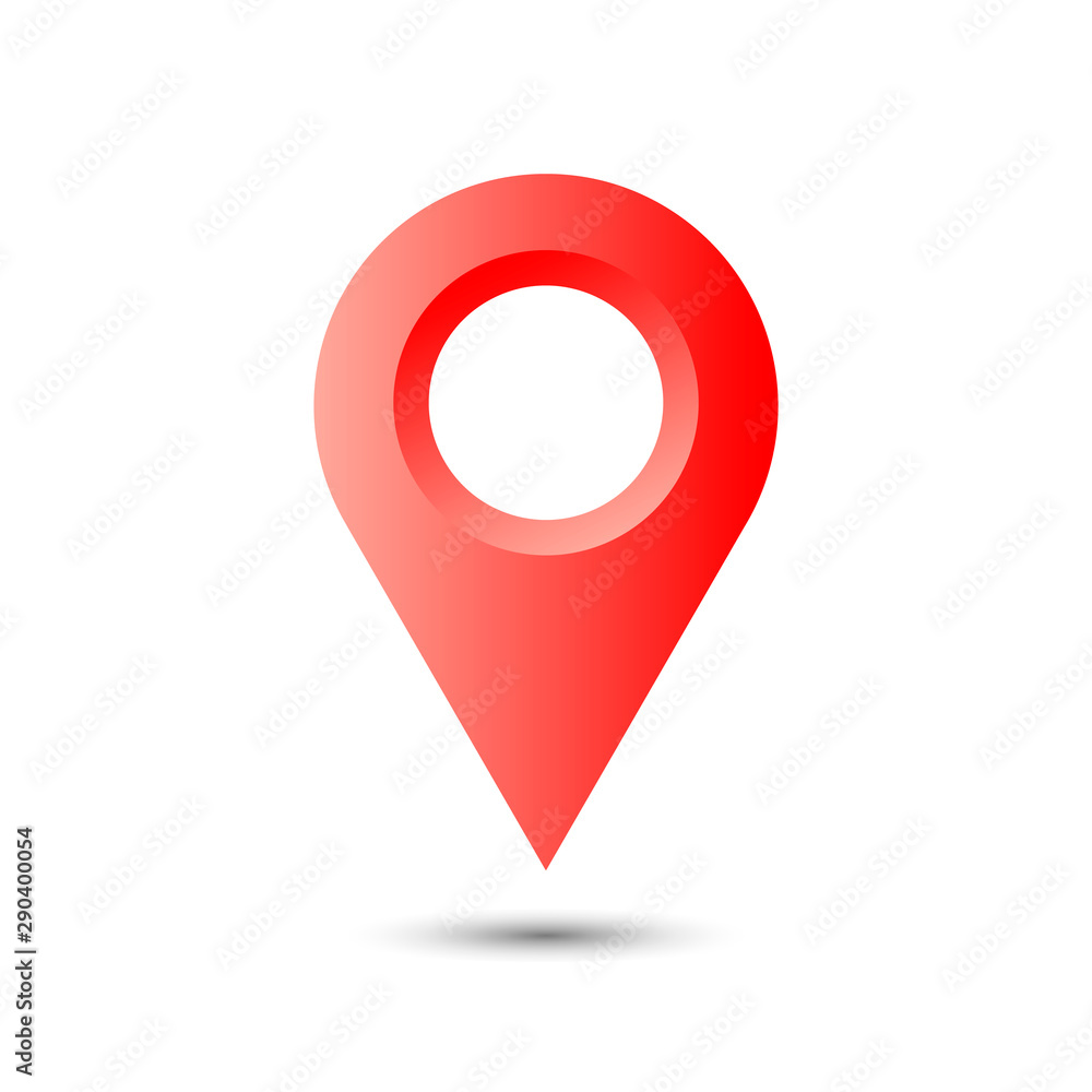 map pointer with icon