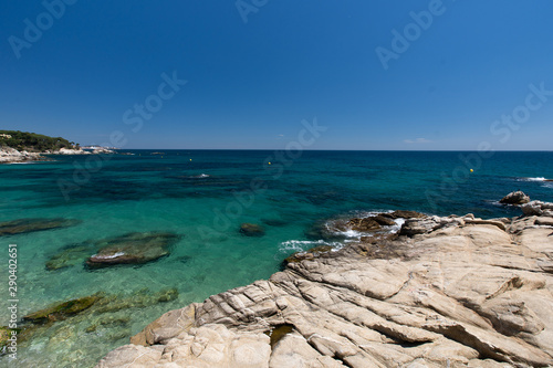 Bay on the Mediterranean coast