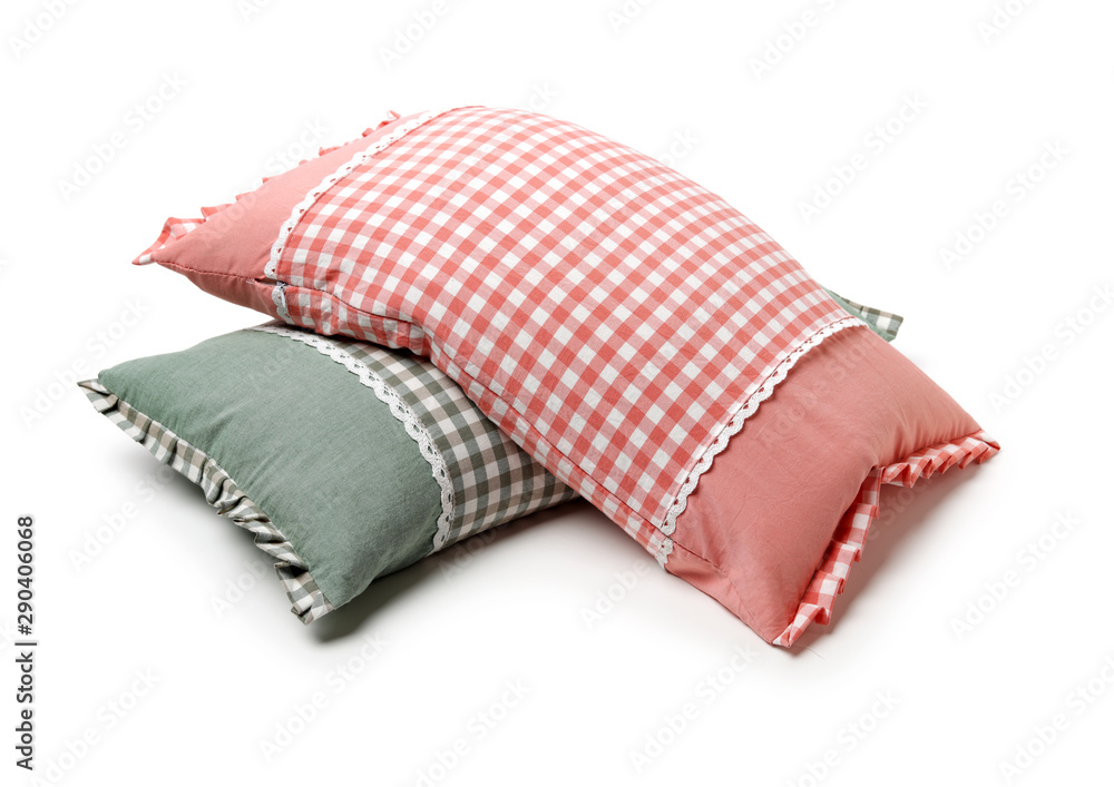 pillow on white background pillow on white background
