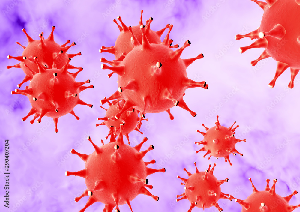 Abstract virus bacteria cells. Abstract virus bacteria cells.
