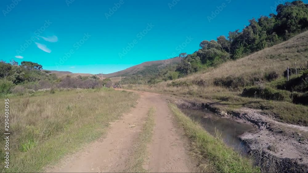 Trail to the peak of the Strip, Sao Jose do Barreiro, Sao Paulo Brazil Trail to the peak of the Strip, Sao Jose do Barreiro, Sao Paulo Brazil
