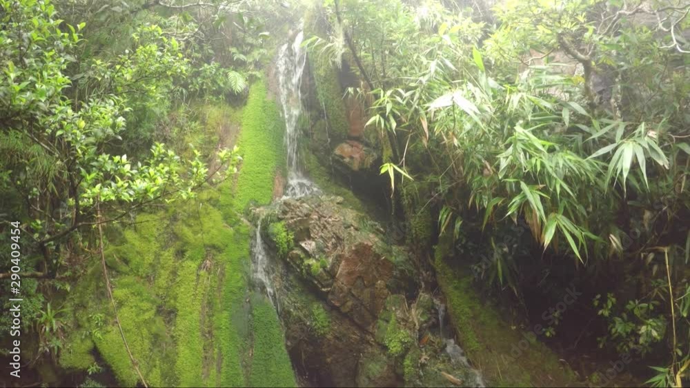 quartzite waterfall, Serra Fina, Minas Gerais, Brazil quartzite waterfall, Serra Fina, Minas Gerais, Brazil