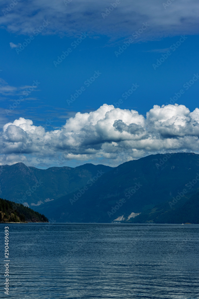 Clear afternoon on Earl's Cove, BC Clear afternoon on Earl's Cove, BC