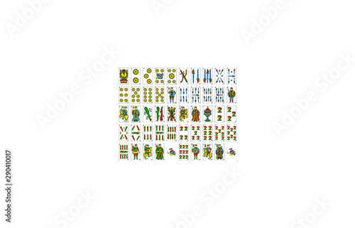 Spanish cards deck