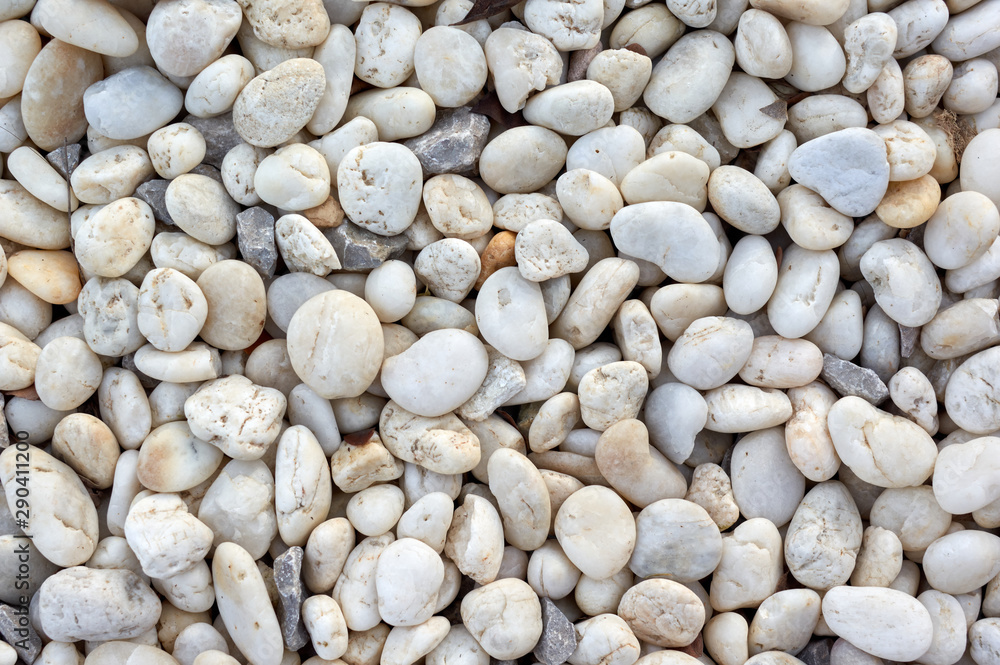 Background of the white pebbles Background of the white pebbles