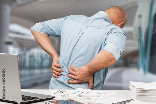 Back pain in office back pain office low massage ache
