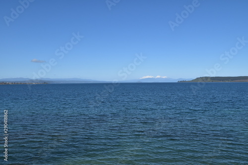 Lake Taupo in New Zealand