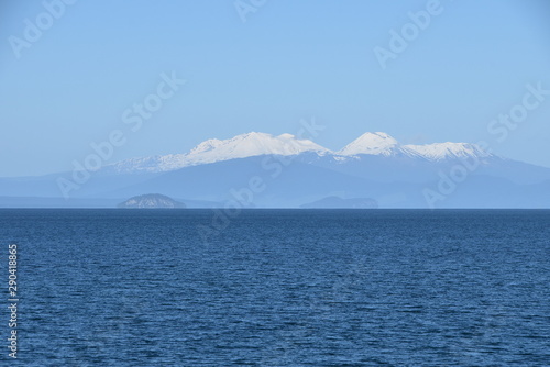 Lake Taupo in New Zealand