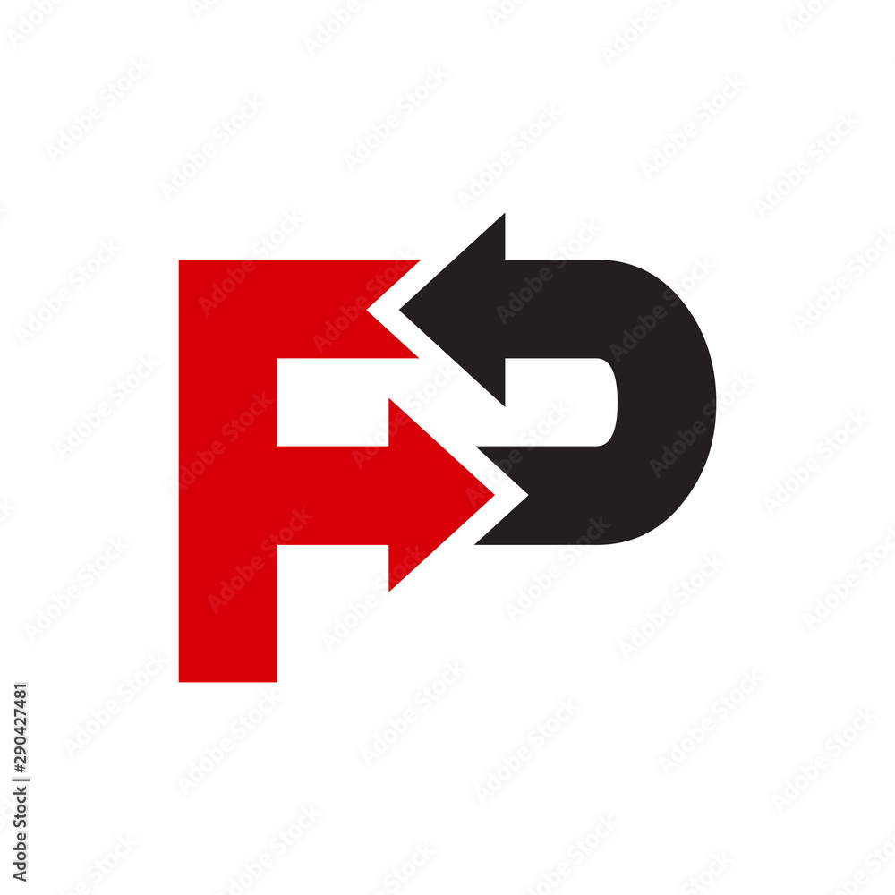 Creative Letter P circle arrow Logo Design illustrations Creative Letter P circle arrow Logo Design illustrations