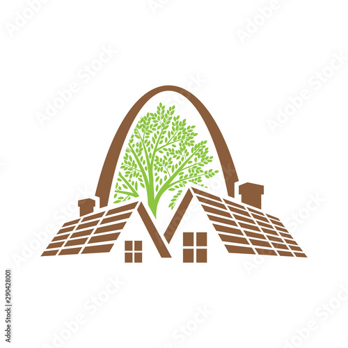 Apartment House Real Estate Home Realty logo design vector concept and idea