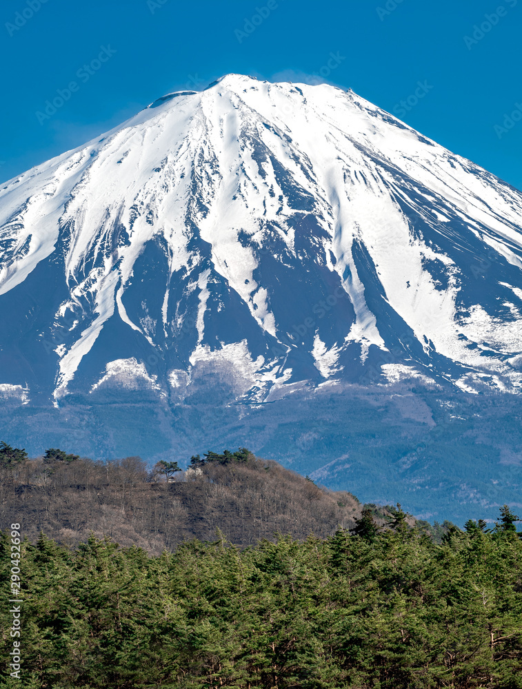 Beautiful of Mountain Fuji in spring. Japan Beautiful of Mountain Fuji in spring. Japan