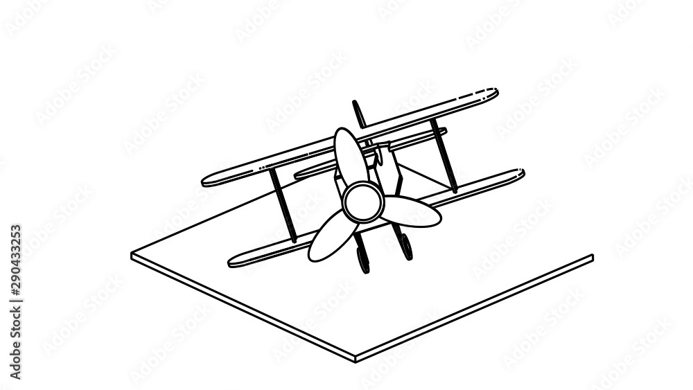 coloring page of the airplane coloring page of the airplane