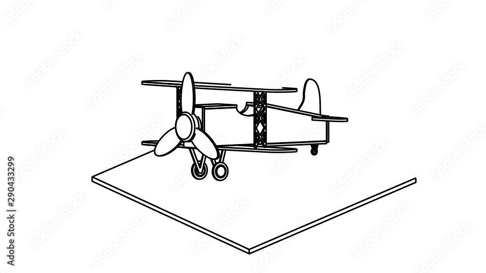 coloring page of the airplane coloring page of the airplane