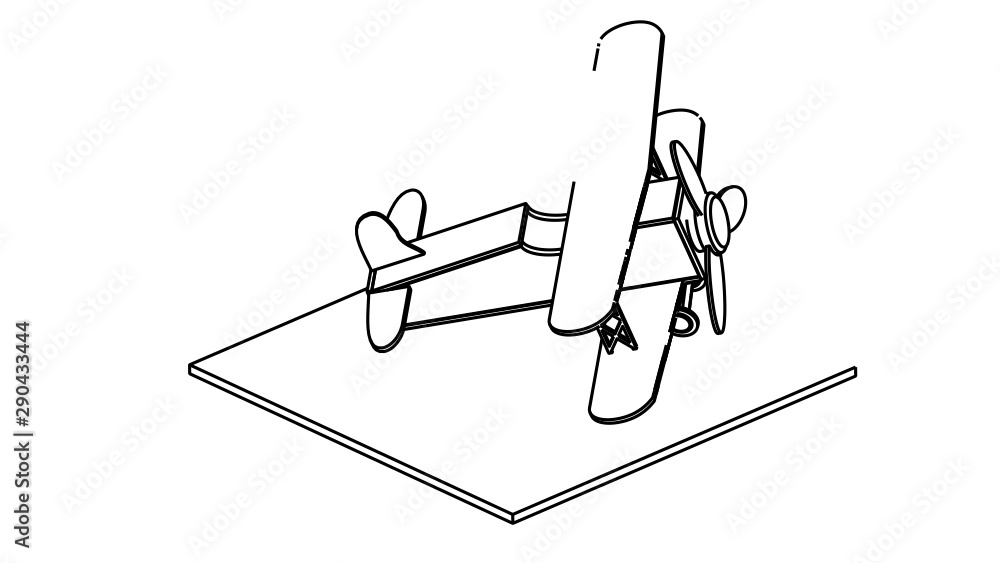 coloring page of the airplane coloring page of the airplane