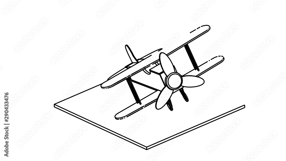 coloring page of the airplane coloring page of the airplane
