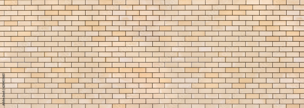Panoramic light brick wall pattern Panoramic light brick wall pattern